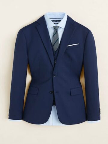 Slim fit suit blazer